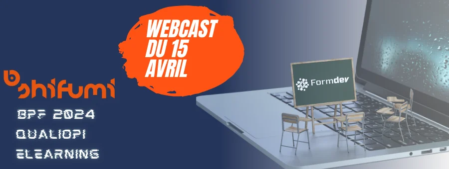 Posts - thumbnail - webinaire avril 2025 qualiopi, formateurs virtuels, formdev affiliation, elearning, bilans de compétences
